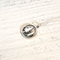 Pine Tree Circle Sterling Necklace