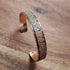 Cork Rose Gold Skinny Cuff Bracelet