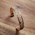 Cork Rose Gold Skinny Cuff Bracelet