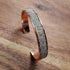 Cork Rose Gold Skinny Cuff Bracelet