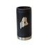 1901 Maine Flag Engraved  Slim Beverage Holder- Black