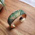 Cork Rose Gold Thick Cuff Bracelet