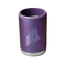 1901 Maine Flag Engraved Beer Can Cooler- Matte Metallic Purple