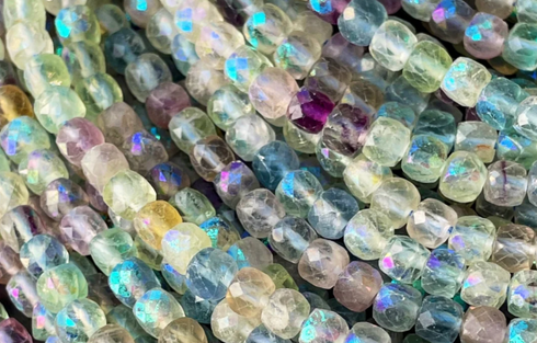 Custom Gemstone Wrapped Chain by the Foot