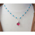 Pink and Turquoise Necklace
