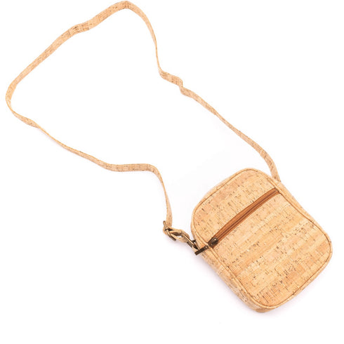 Natural Cork Adjustable Crossbody Unisex