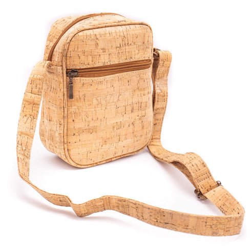 Natural Cork Adjustable Crossbody Unisex
