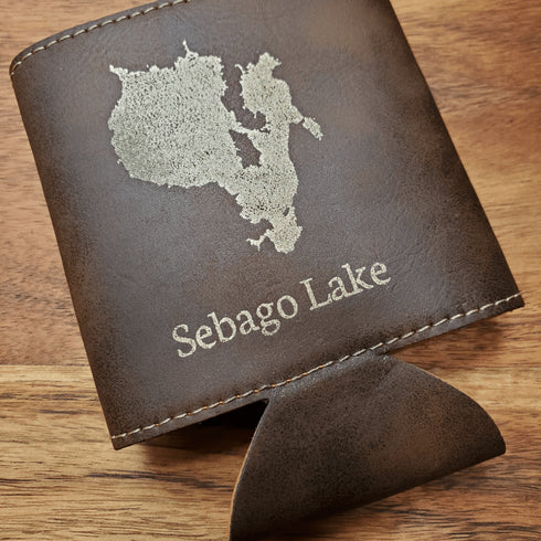 Engraved Lake Koozie