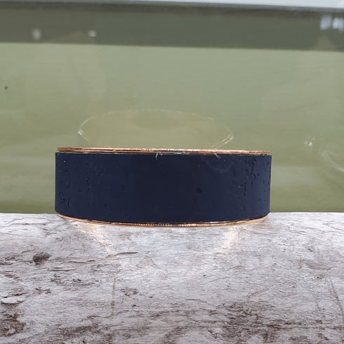 Cork Rose Gold Thick Cuff Bracelet