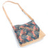 Blue and Pink Floral Cork Adjustable Bag