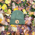 1901 Maine Flag Faux Leather Patch Winter Beanie