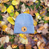 1901 Maine Flag Faux Leather Patch Winter Beanie