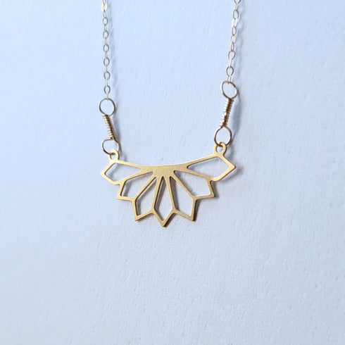 Dissent Collar Gold Necklace