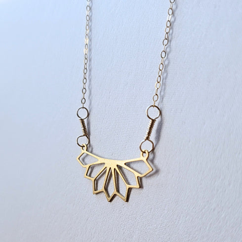 Dissent Collar Gold Necklace
