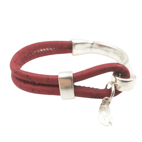 Lobster Claw Cork Bracelet