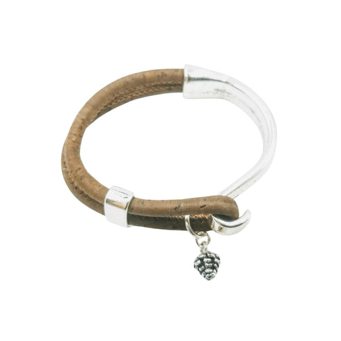 Pinecone Cork Bracelet