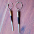 Porcupine Quill Hoop Earrings