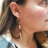 Porcupine Quill Hoop Earrings