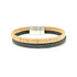 Tan & Black Thin Cork Bracelet