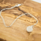 White Druzy Quartz Necklace