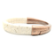 White Cork Copper Cuff