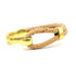 Pick Your Color- Gold Cork Hook Bracelet